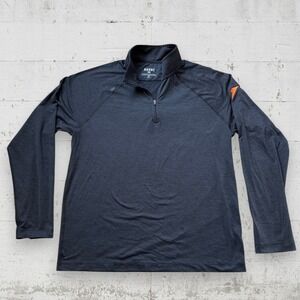 Rhone x Gatorade 1/4 Zip Pullover Sweater Mens Sz L Golf Charcoal Gray